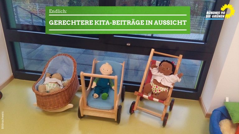 Grün wirkt: Endlich familienfreundlichere KiTa-Beiträge in Aussicht!