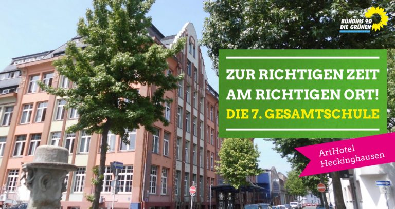 Die 7. Gesamtschule für Wuppertal: Zur richtigen Zeit am richtigen Ort!